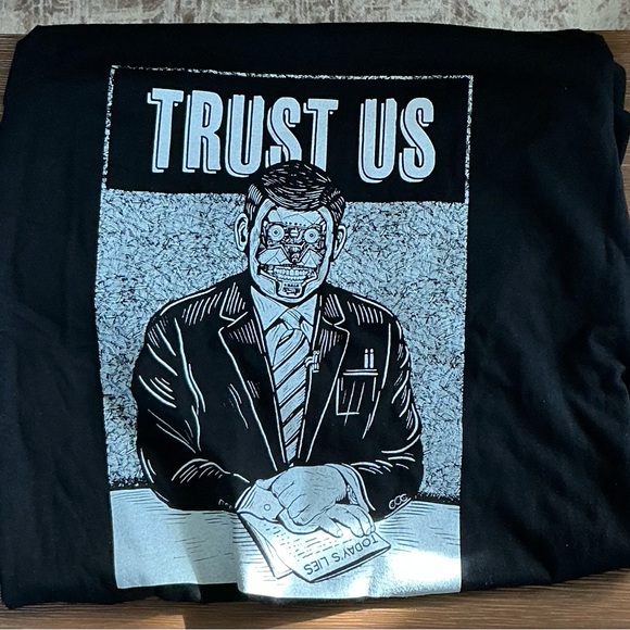 NIP Black Rifle Coffee Company Trust US T-Shirt in Black - Picture 4 of 4